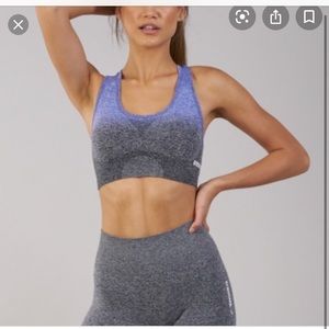 Gymshark ombré Seamless Sports Bra